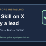 Cover illustration: Before You Install an AI Skill You Found on X, Inspect the GitHub Repository